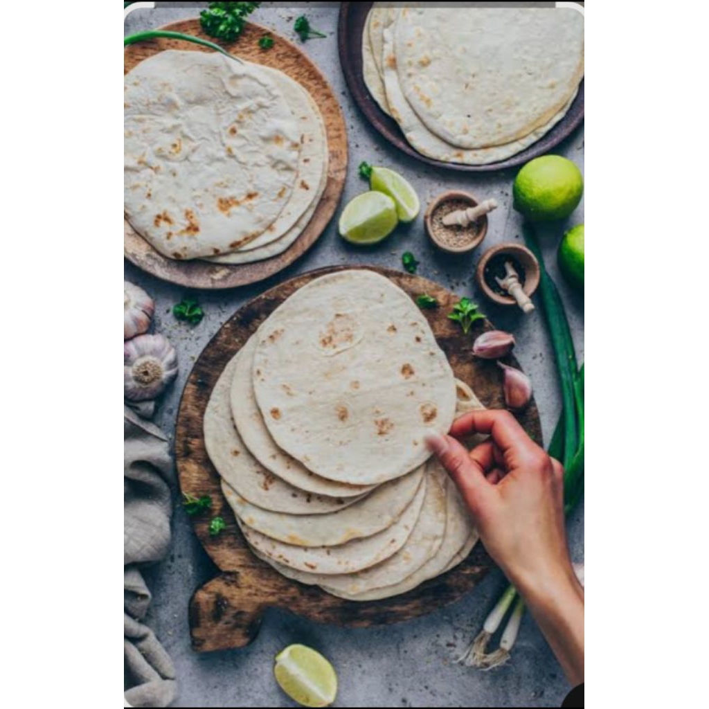 

Tortila besar asli Lebanon 1 pack isi 20 Lembar