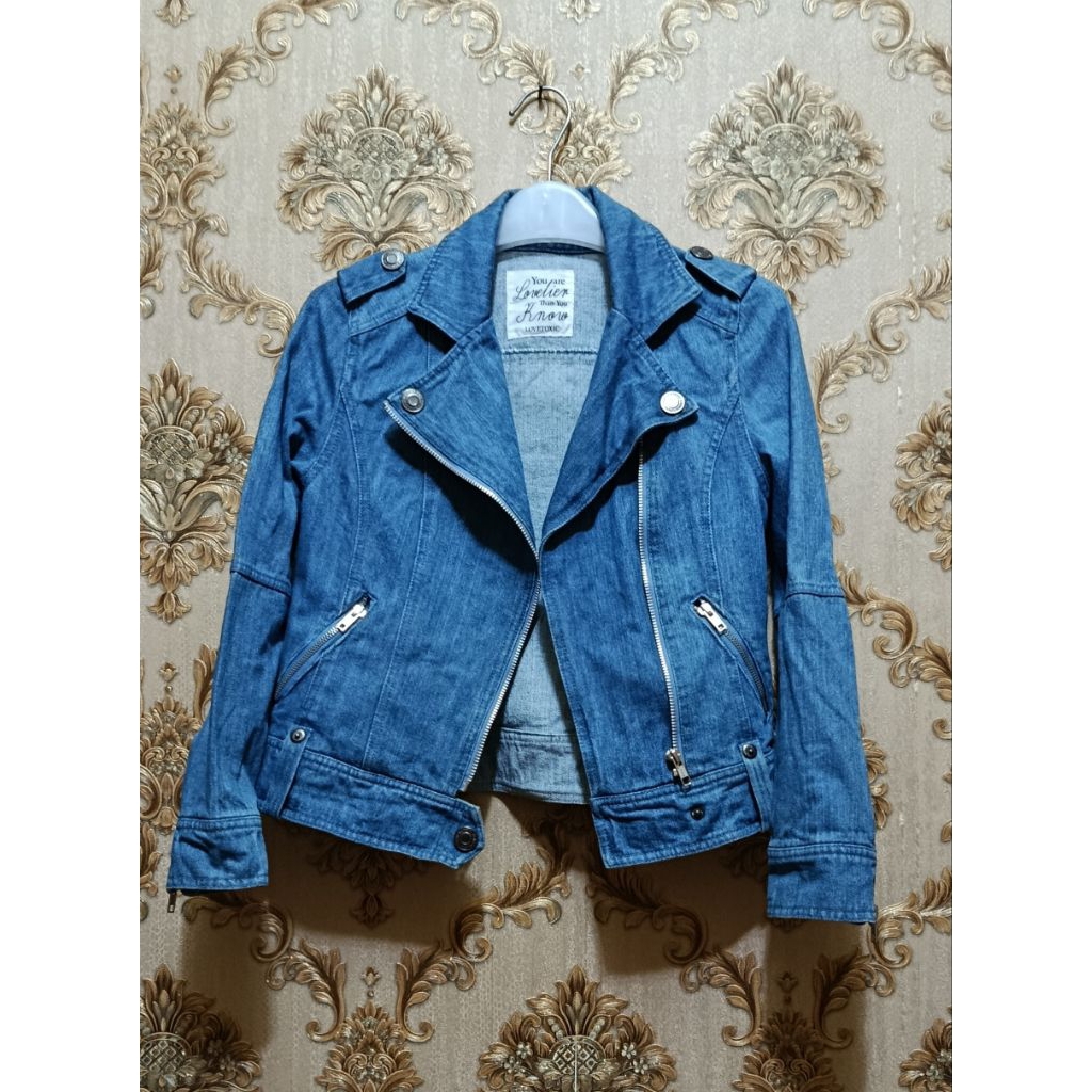 jacket denim ramones women
