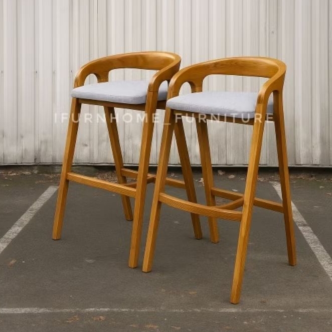 Kursi Bar Cafe Sofa Kayu Jati