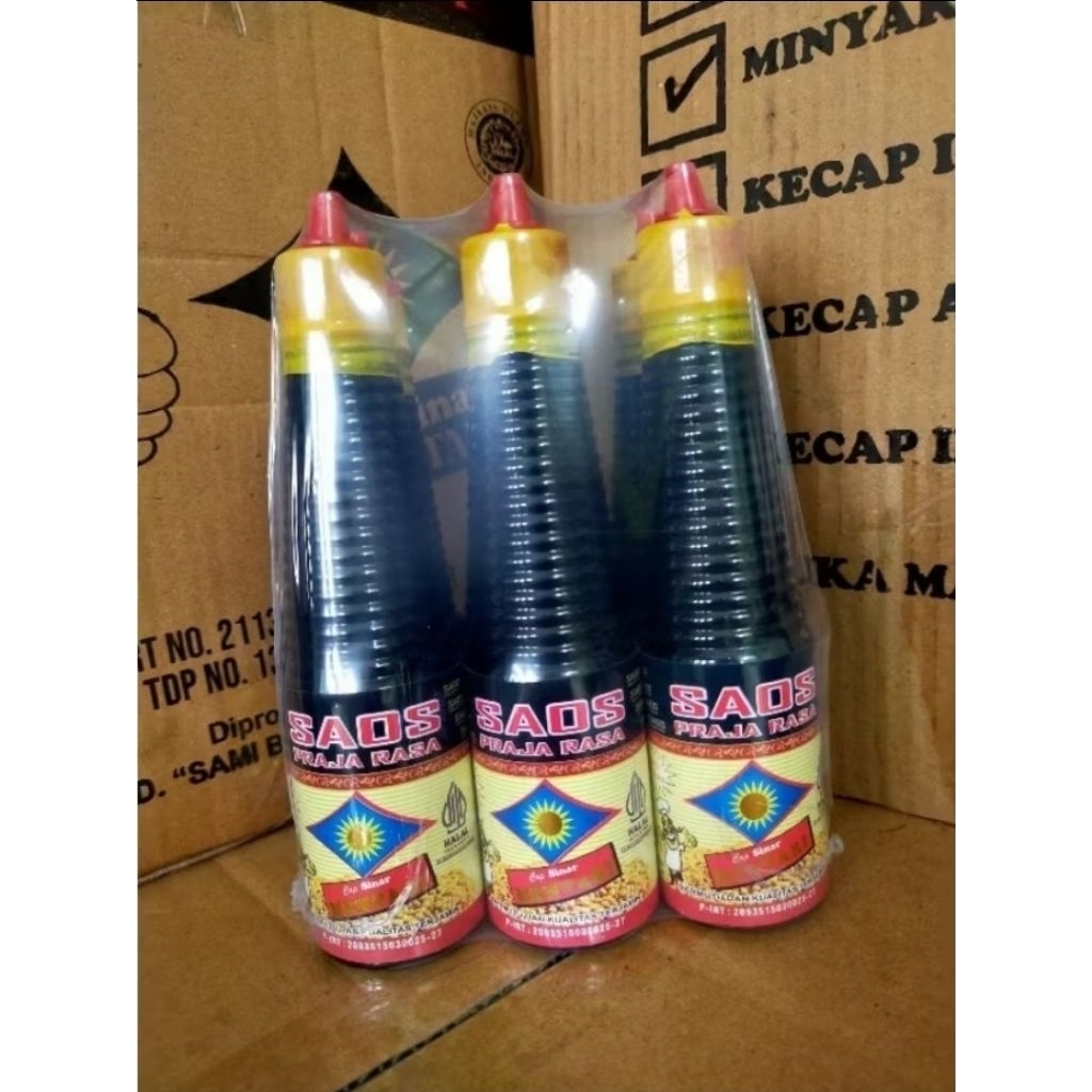 

paket hemat 6 Botol Saos Prajarasa