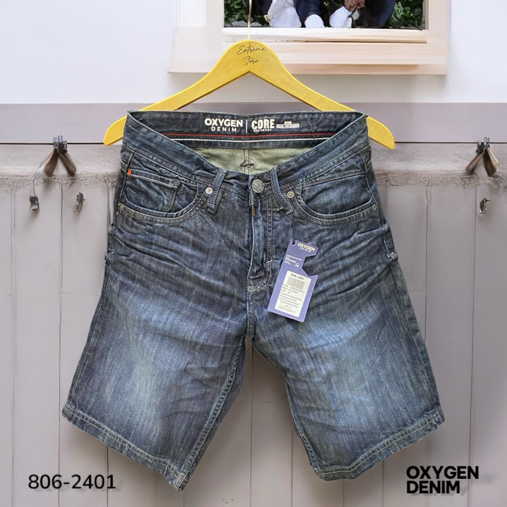 CELANA PENDEK OXYGEN | OXYGEN DENIM  806-2401
