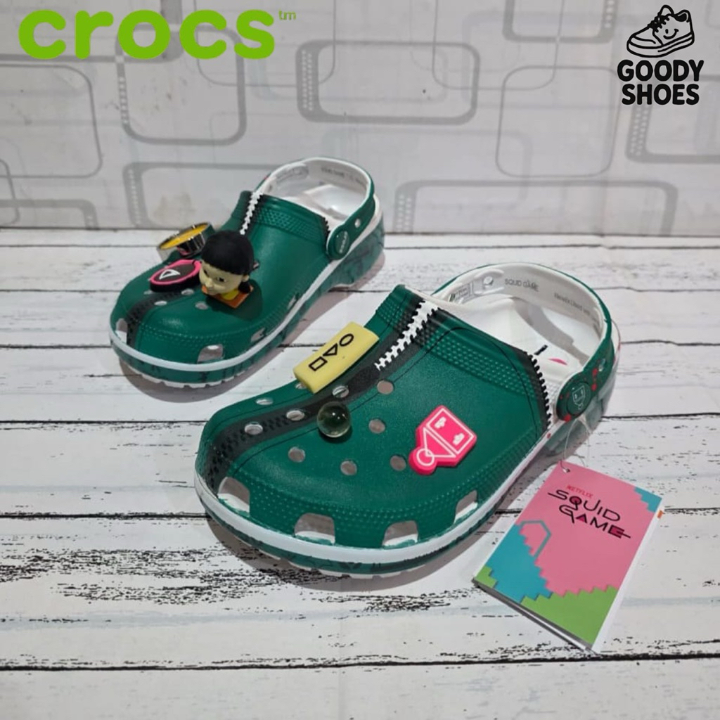 SANDAL CROCS SQUID GAME MAN - CROCS SQUID GAME - SANDAL CROCS PRIA