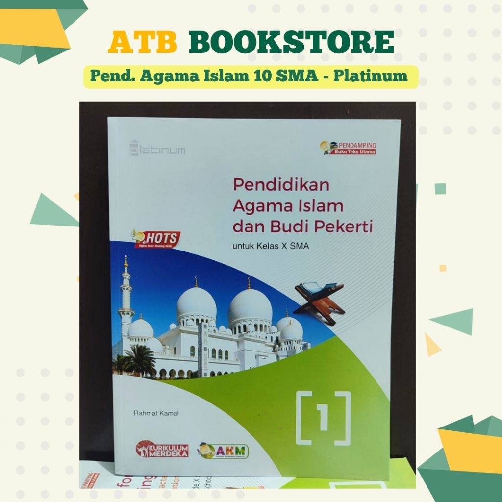 Buku Pendidikan Agama Islam dan Budi Pekerti Kelas 10, 11, 12 SMA/MA Kurikulum Merdeka - PLATINUM