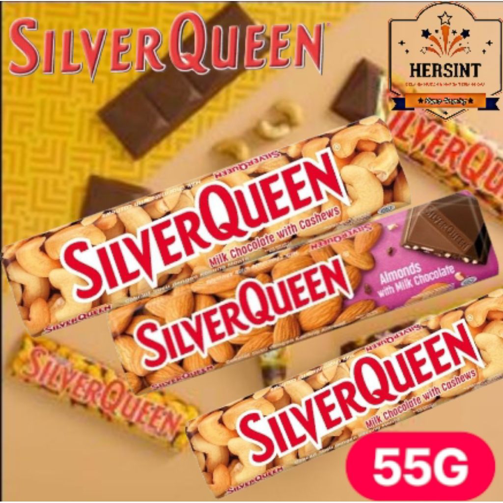 

SILVERQUEEN SENSASI KELEZATAN COKLAT Yang Nikmat 55 gr Exp Tahun 2026. Pembelian minimal 2 pcs