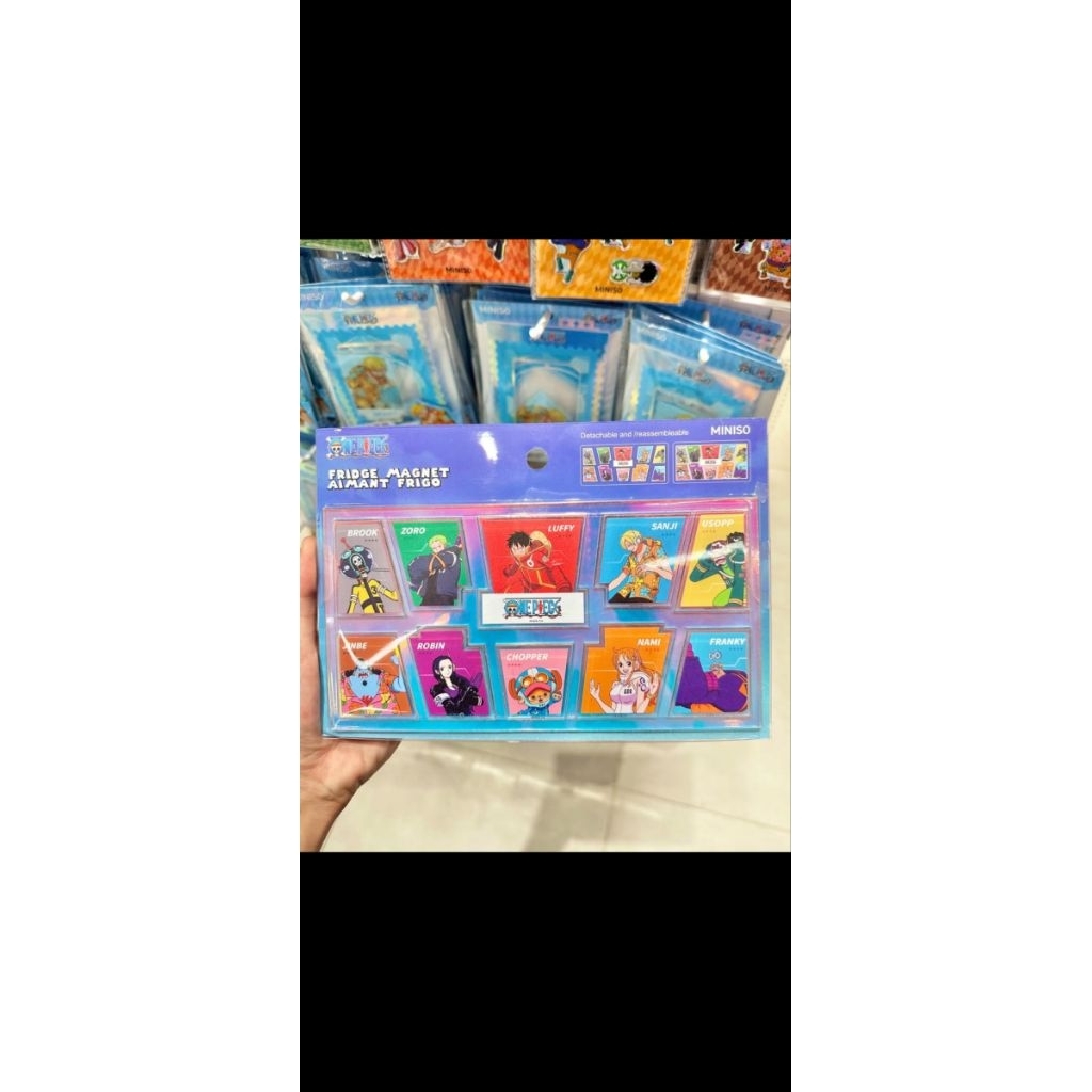 Miniso x OnePiece Magnet Kulkas OnePiece