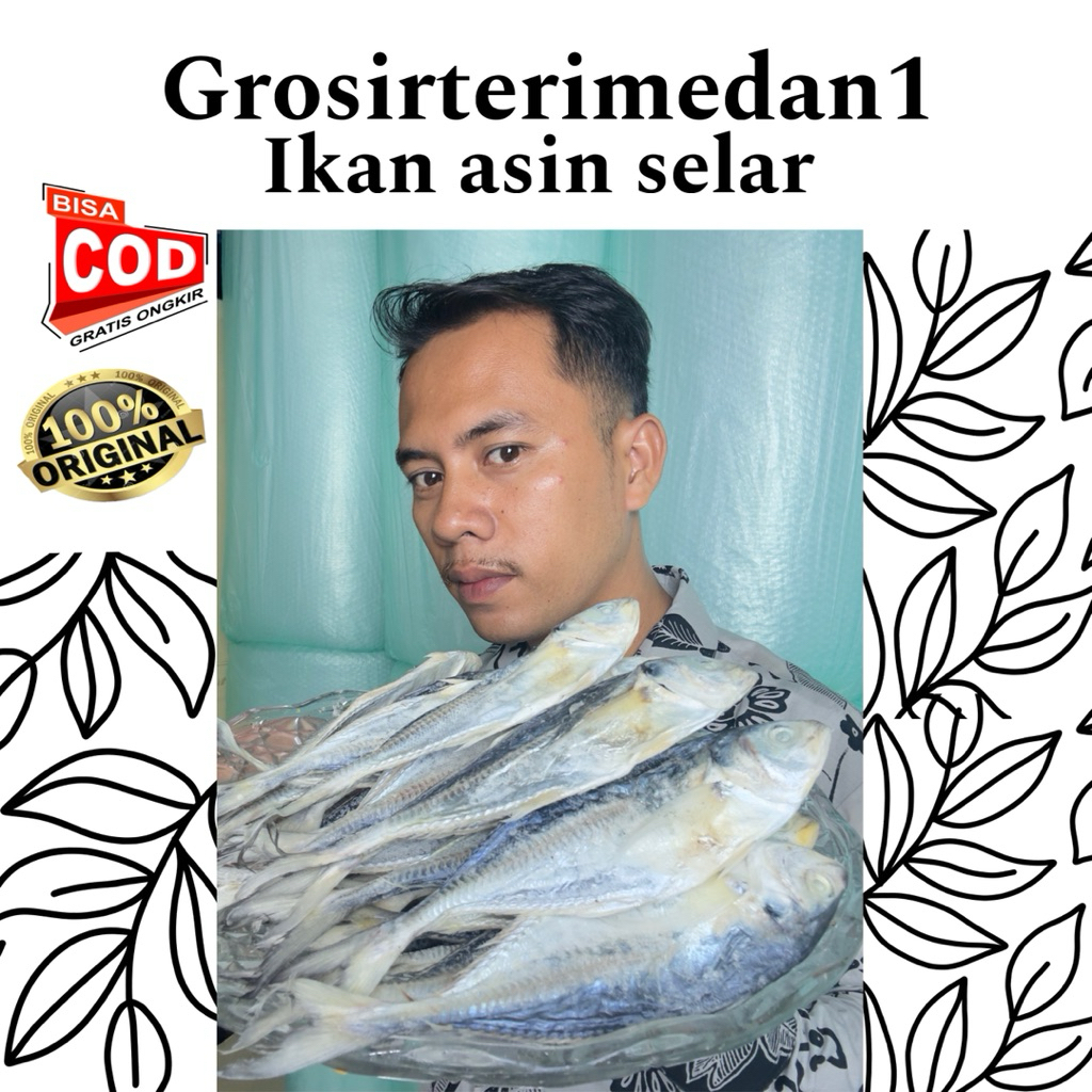 

Ikan asin selar medan 500 gram