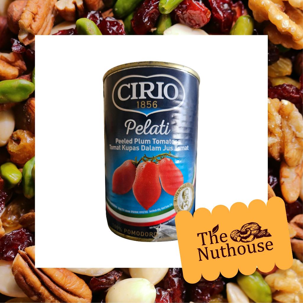 

Cirio Pelati Peeled Plum Tomatoes / Tomat Kupas 400gr
