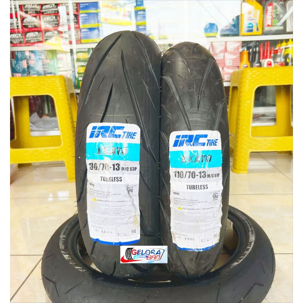 Ban Irc Exato 110/70-13 130/70-13 Tubeless Ban Nmax PCX Ban ring 13 ban matic 110/70-13 ban metic 13