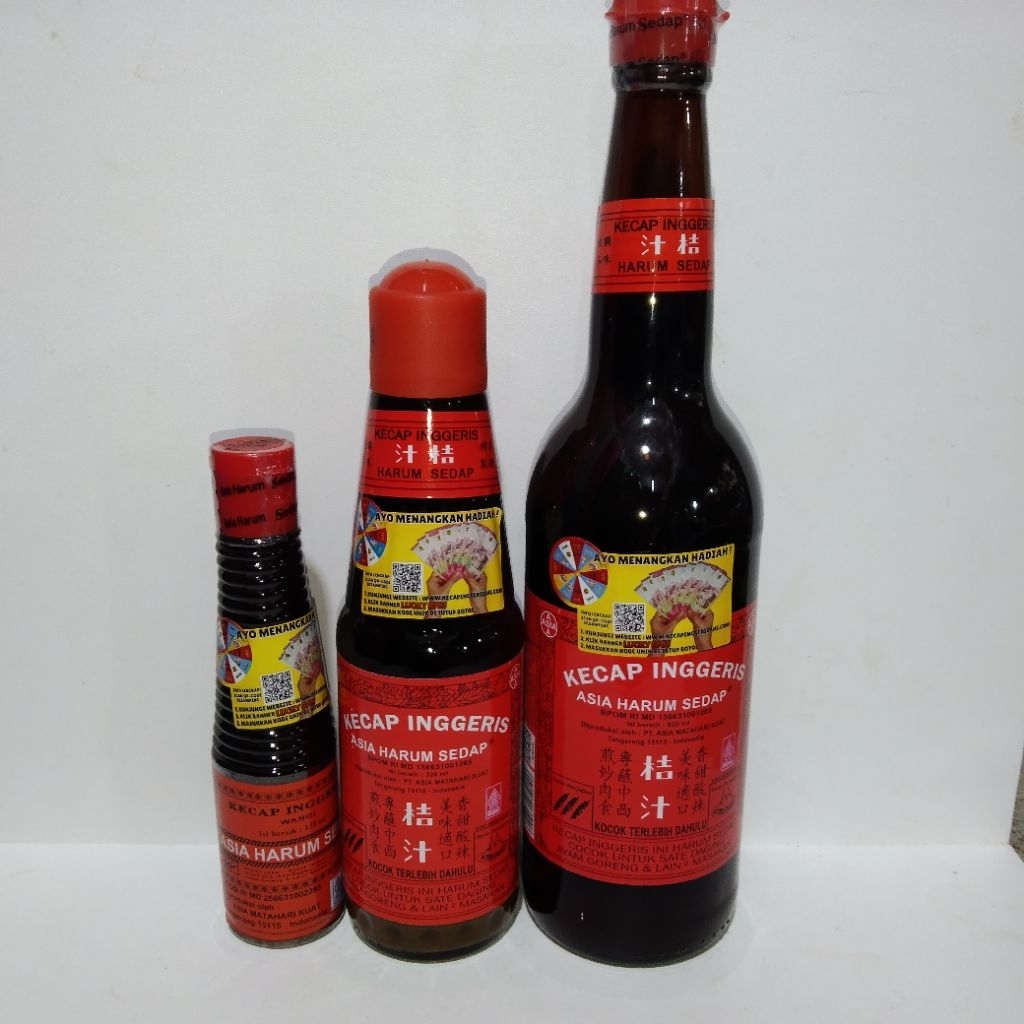 

Kecap Inggris Asia Harum Sedap 620ml 320ml 135ml