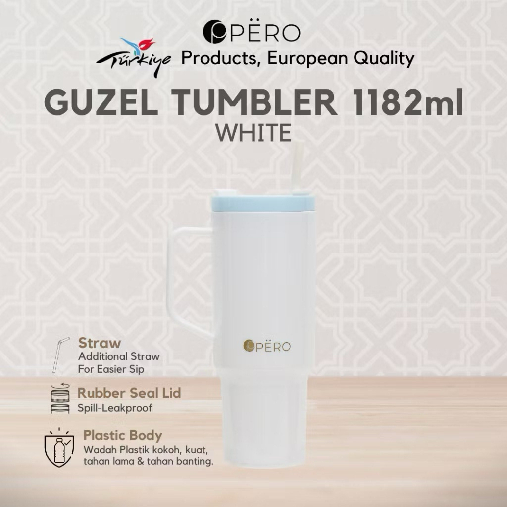 Tivana Home Tumblr Pero 1182Ml Tumbler Pero Guzel Plastic Bottle
