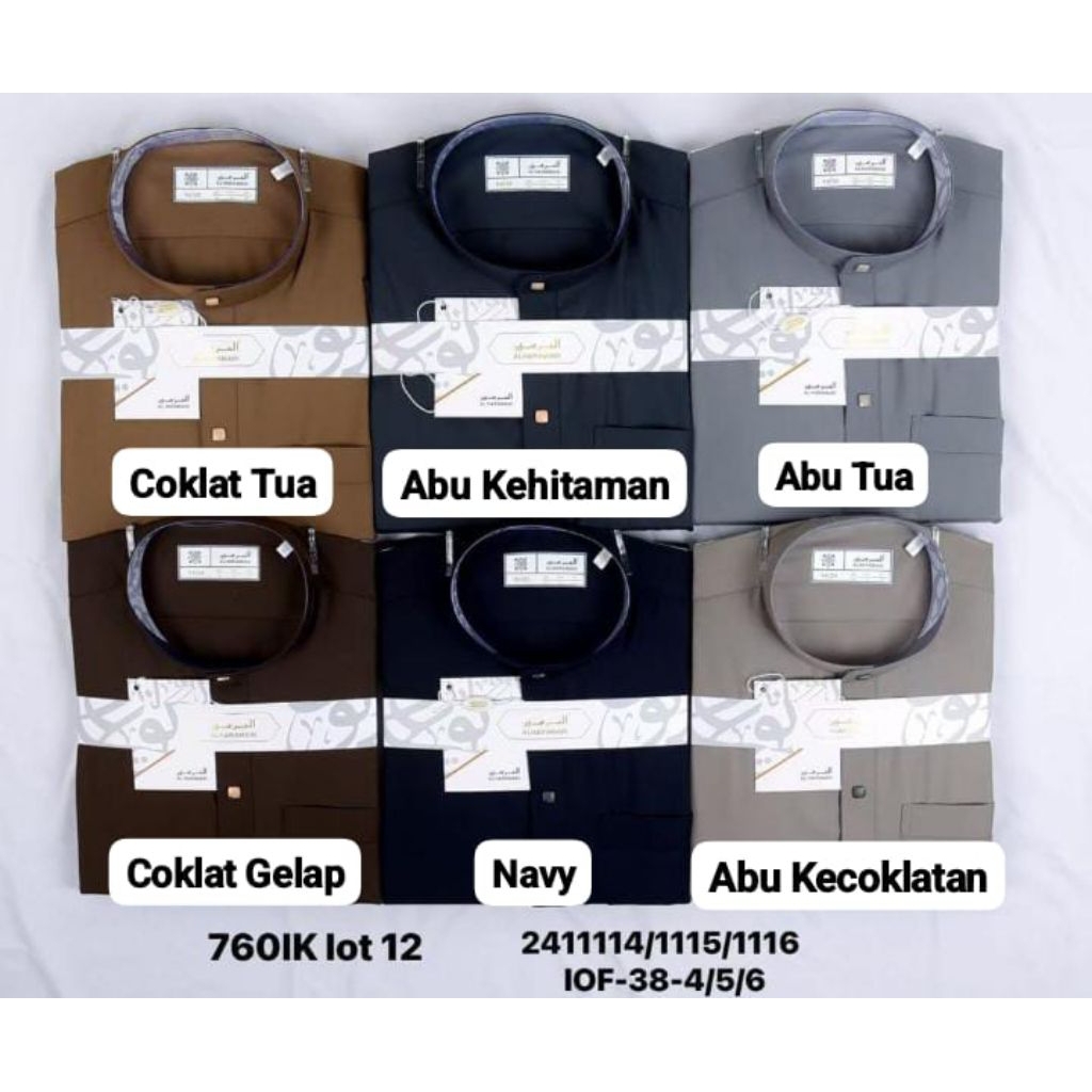 JUBAH AL HARAMAIN SERIES THOBE HASSAN SEMIWOL