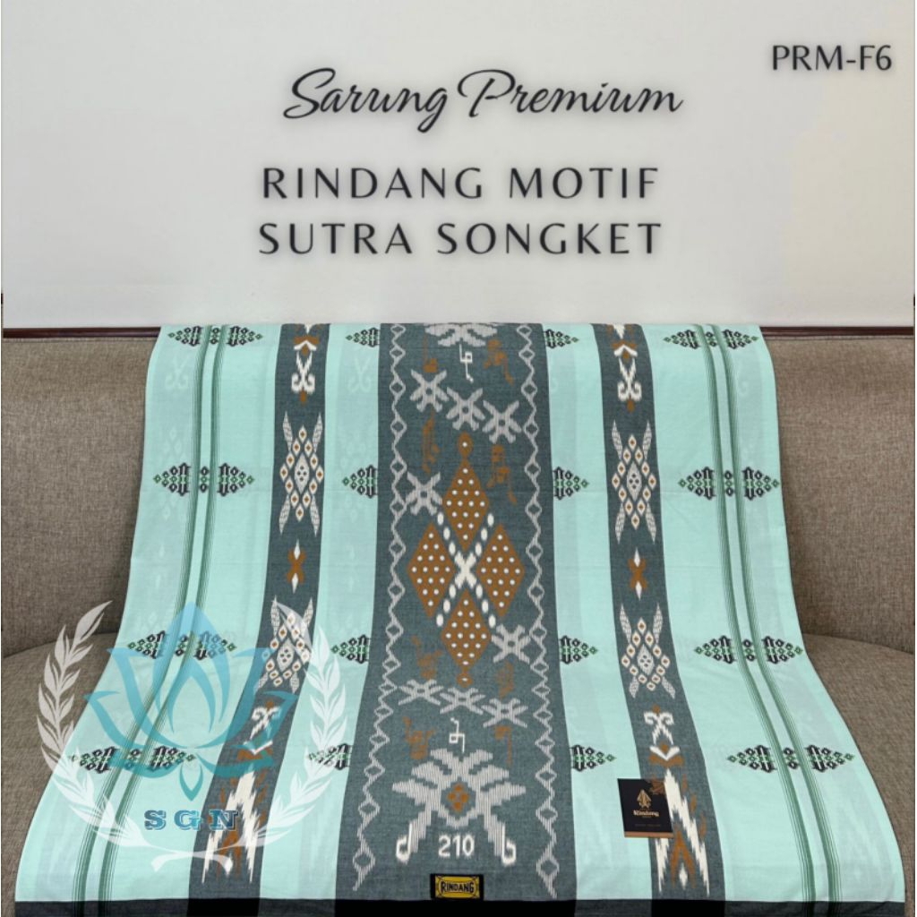 Sarung Premium Rindang Motif Sutra Songket || Sarung Rindang Terbaru || Sarung Rindang Motif BHS