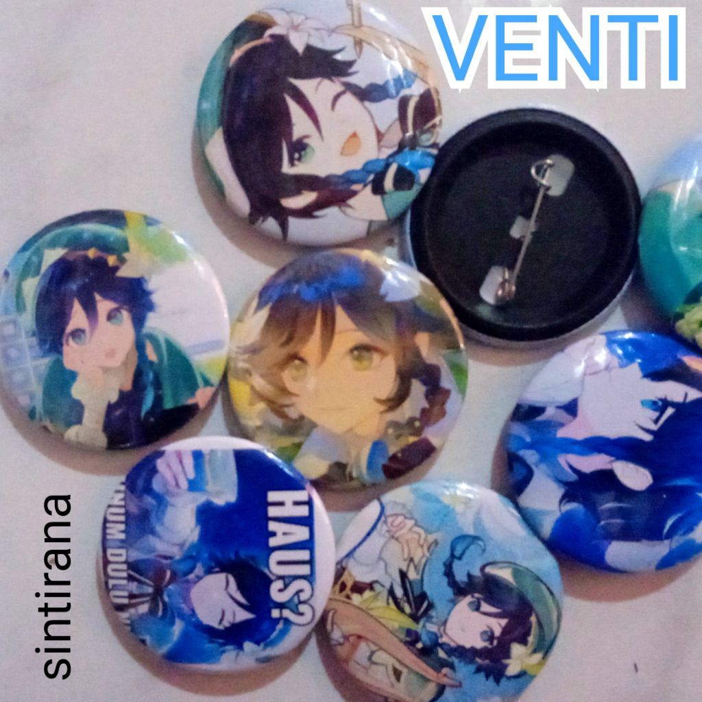 PIN VENTI GENSHIN IMPACT Custom pin Genshin Impact Venti