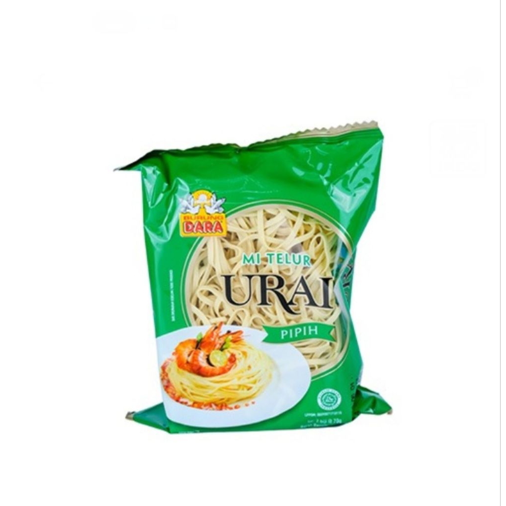 

burung dara mie telur urai pipih 140 gr