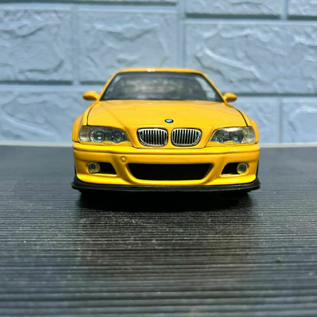 Diecast JadaToys Jada Toys Euro Spec Dub City BMW M3 AC Schnitzer S3 Yellow 1:24