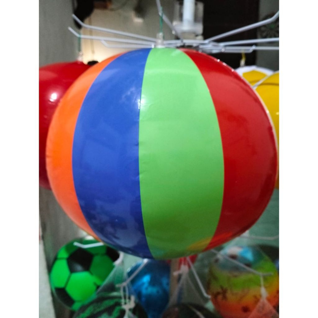 Bola Anak Bola Pantai Ukuran Besar & Sedang Bola Tiup Kuat