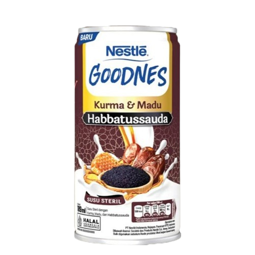 

NESTLE GOODNES KURMA & MADU HABBATUSSAUDA KALENG 189 ML 8992696526884