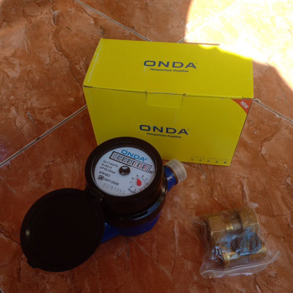 water meter meteran air Kuningan Onda 1/2" PDAM