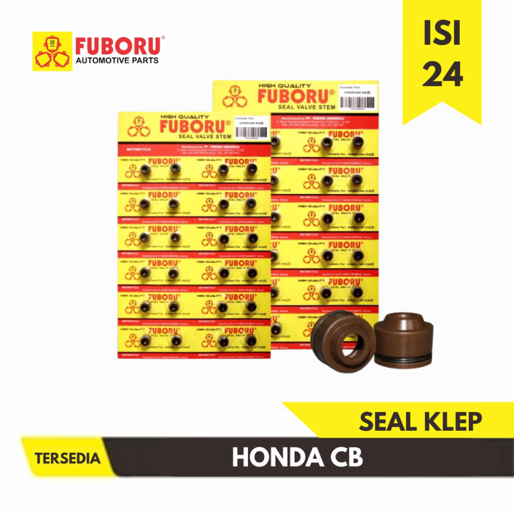 (ISI 24) SEAL KLEP HONDA CB SEAL VALVE SYSTEM SIL SKO FUBORU