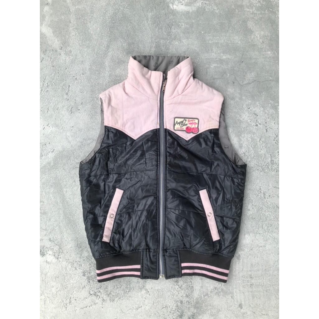 Angel Blue Revesible Vest Jacket