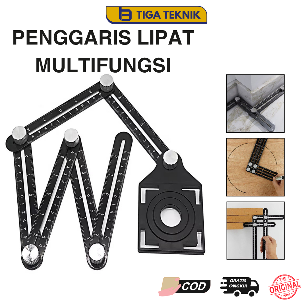 

Penggaris Lipat Keramik Multifungsi