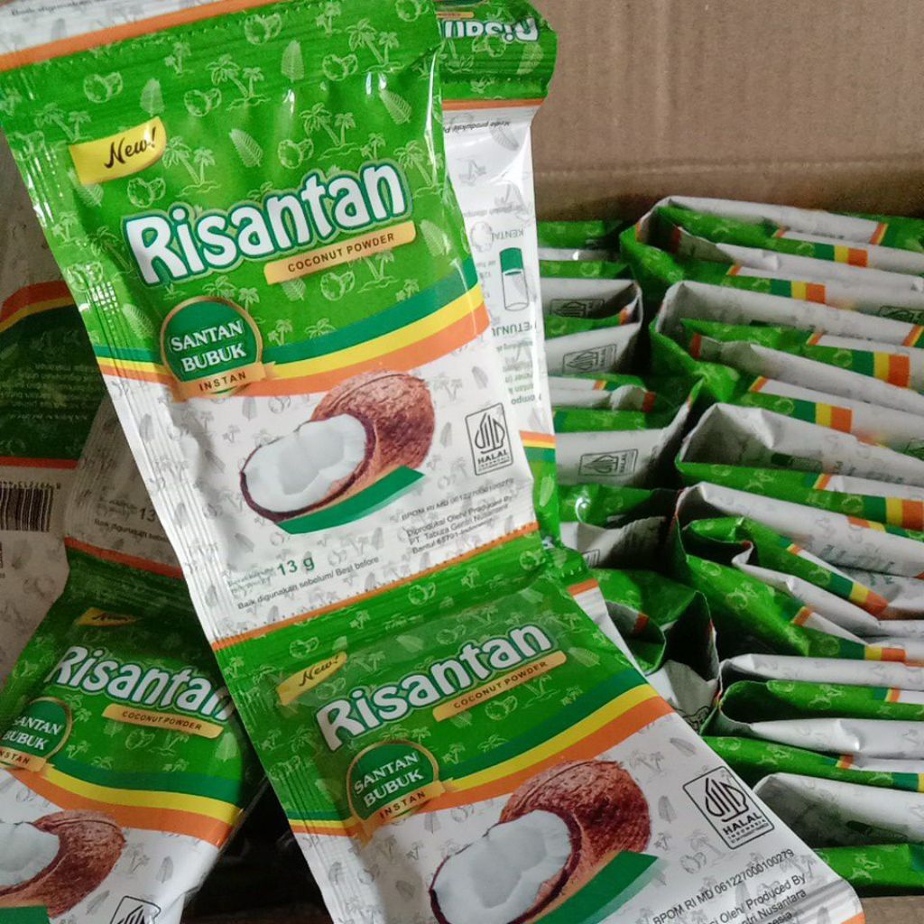 

Risantan Santan Bubuk Instan ( 4 Renceng ) 40 Pcs