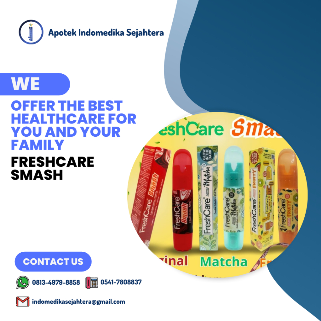 FRESHCARE SMASH MATCHA DOUBLE INHALER/ FRESHCARE SMASH ORIGINAL / FRESHCARE SMASH FRUITY ROLL ON/