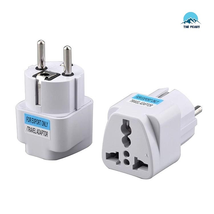 (The Peaks) Over Steker Adaptor Kaki 3 ke 2 - Colokan Listrik - Colokan Charger Kaki 3 Adapter Unive