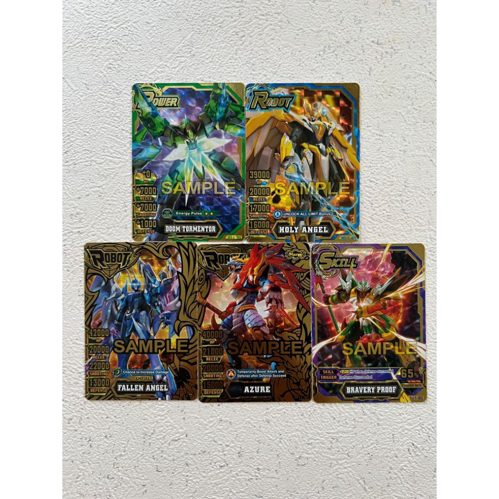 Set Sample Hero Of Robots