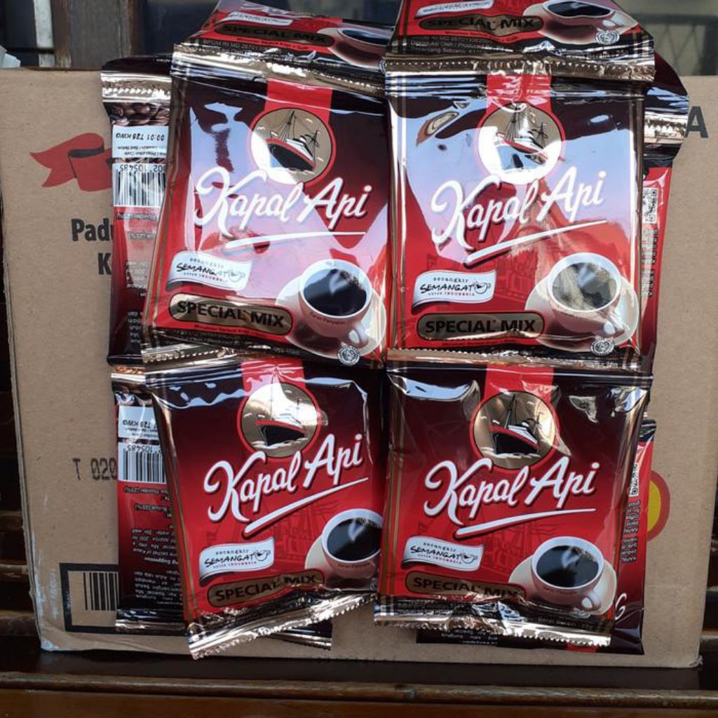 

1 Dus Kapal Api SPECIAL MIX Kopi + Gula Isi [120sachet x 23gr]