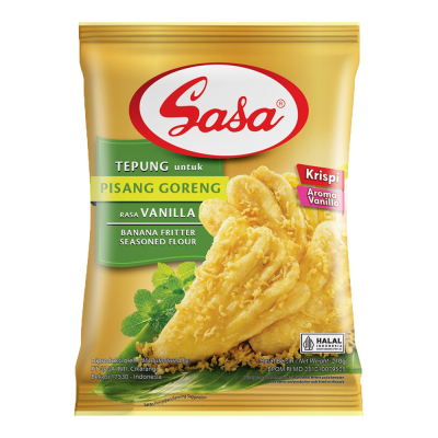 

Sasa Tepung Bumbu Pisang Goreng Vanila 210 g