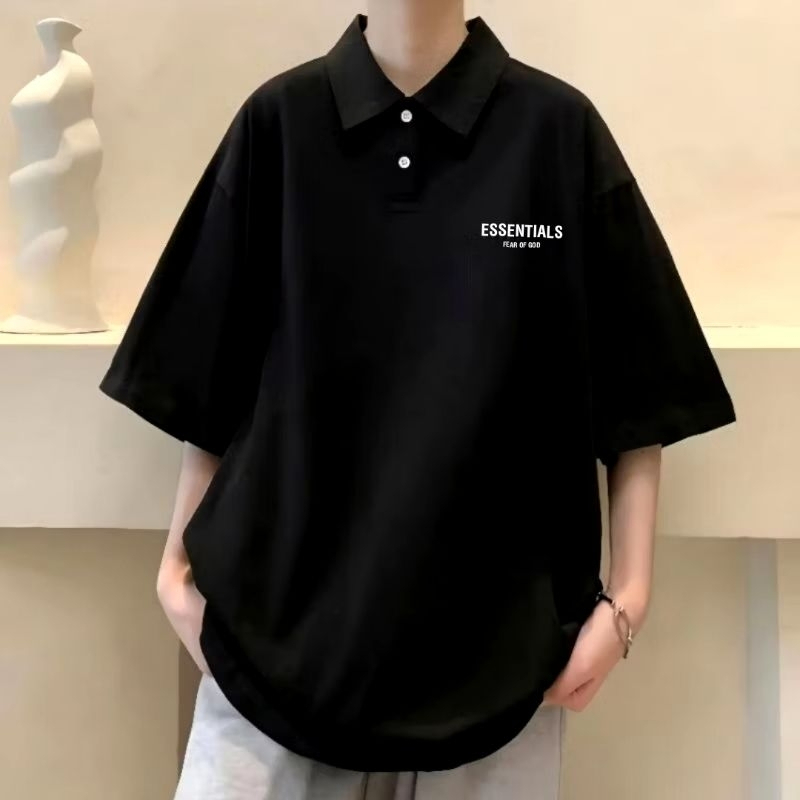 Kaos Polo Kerah Big Size "ESSEN" Kaos Polo Premium 24s Bahan Adem 6XL 5XL 4XL 3XL Kaos Kerah Jumbo P