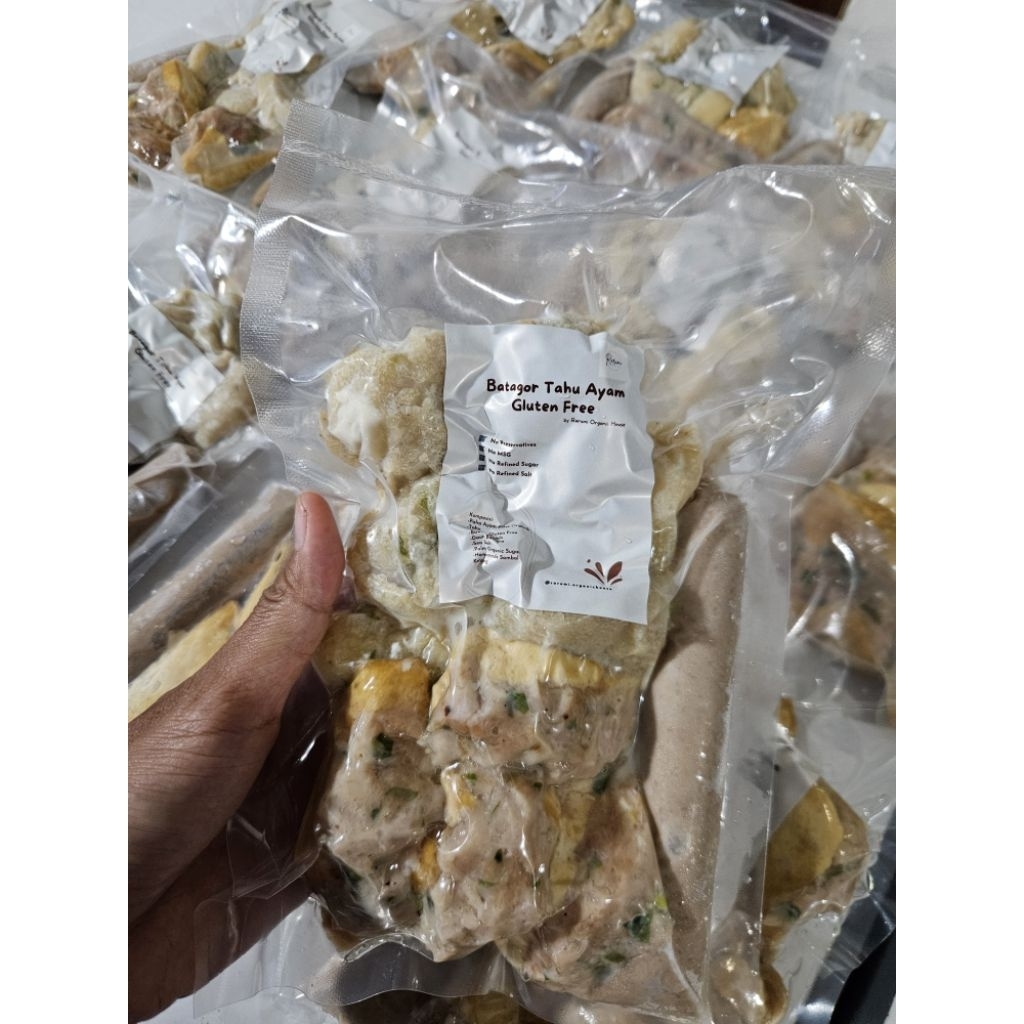 

GF Batagor Tahu Ayam Mix isi 10pcs berat 350-400gr