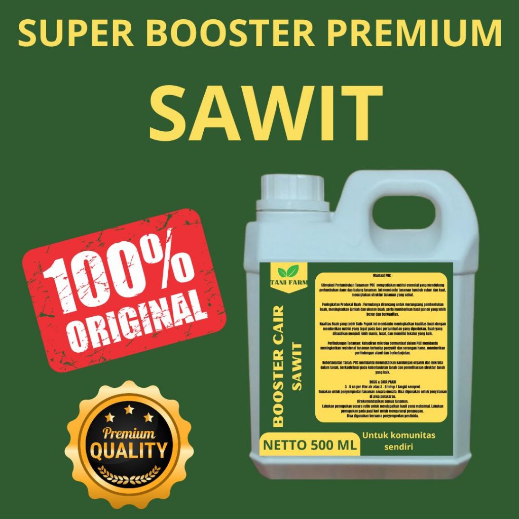 MO Pupuk Sawit 1 LT Supaya Cepat Berbuah Pupuk Sawit Subur dan  Berbuah Pupuk Sawit agar Cepat Besar