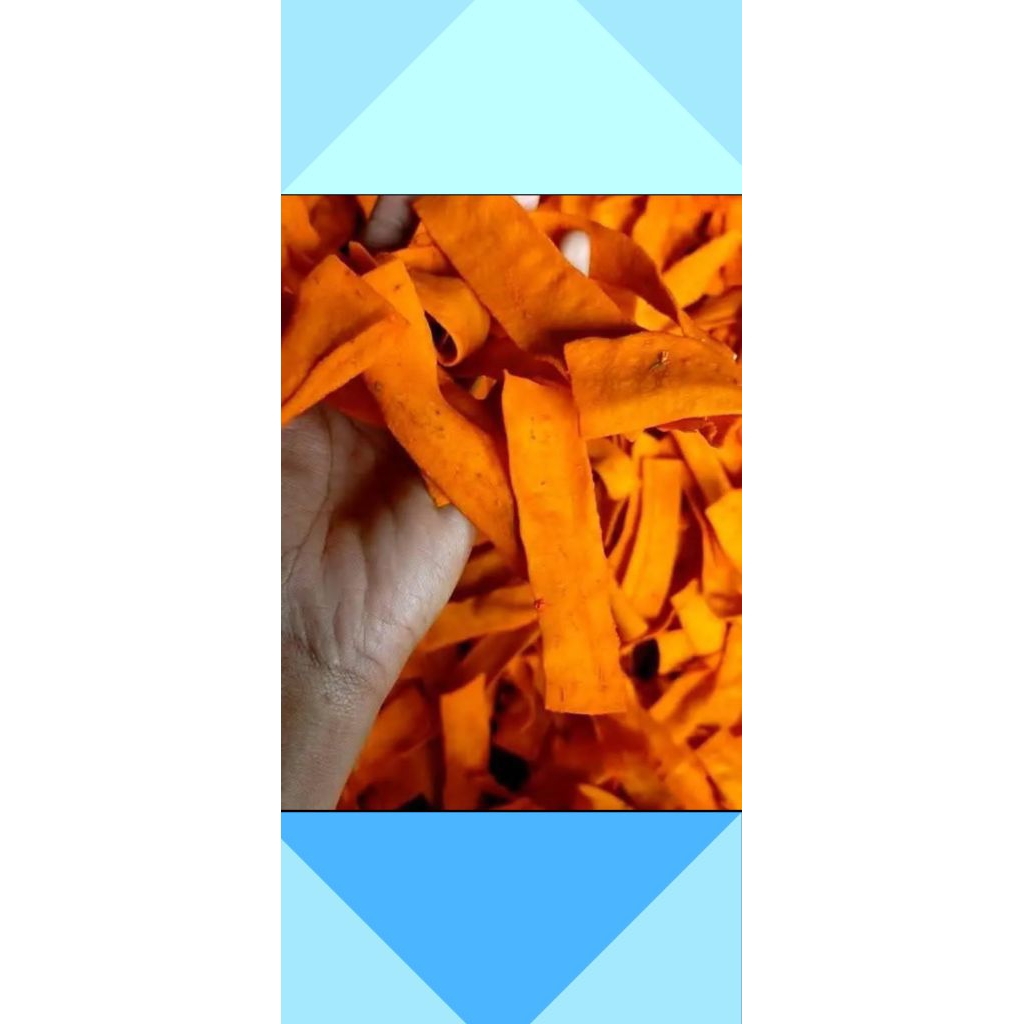 

kerupuk selondok mentah pedas manis (jumbo) super kemasan 1kg 500gr 250gr