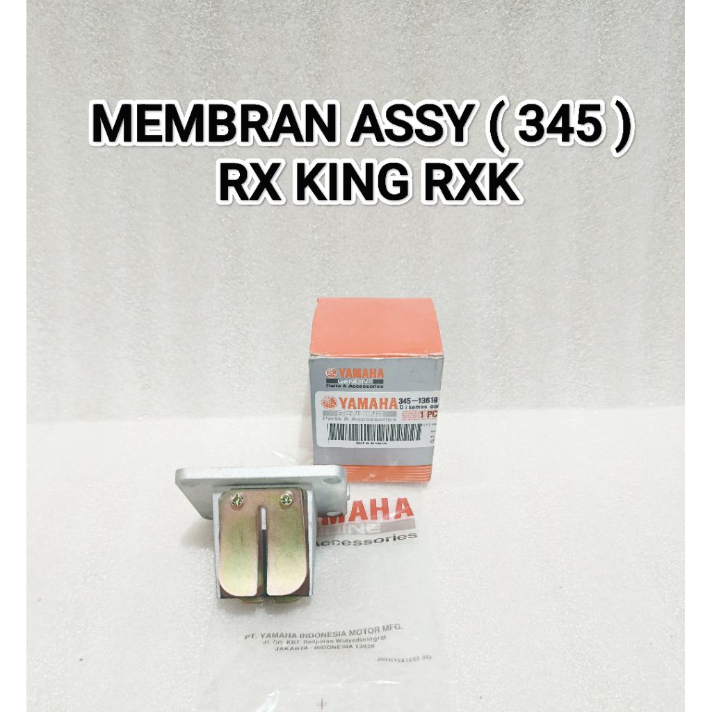 MEMBRAN ASSY ( 345 ) YAMAHA RX KING RXK RK KING NEW REED VALVE HIGH QUALITY