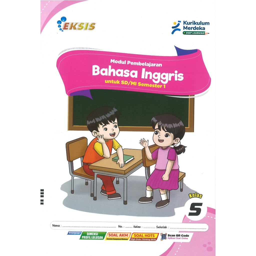 LKS Eksis Bahasa Inggris Kelas 5 SD Semester 1 Kurikulum Merdeka Tahun Ajaran 2025/2026