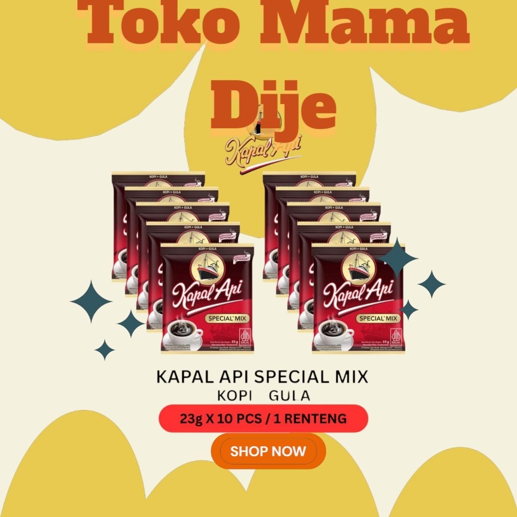 

(JATENG) PAKET Renceng Kopi kapal api spesial mix