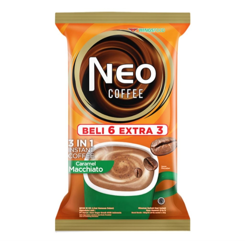 

NEO Coffee Caramel Machiato 9 x 20g