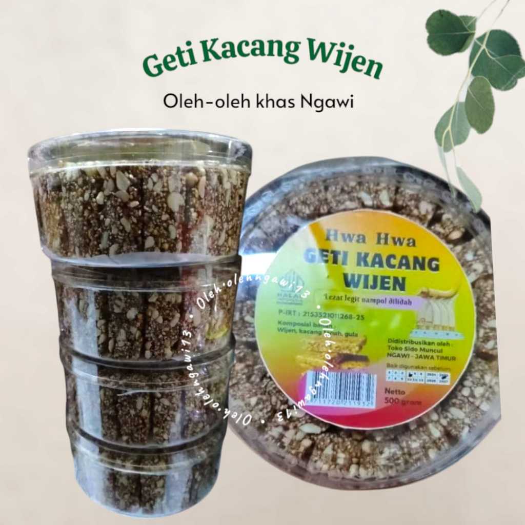 ENTING ENTING GETI KACANG WIJEN ASLI, makanan ringan, oleh oleh, GETI KACANG, Geti wijen