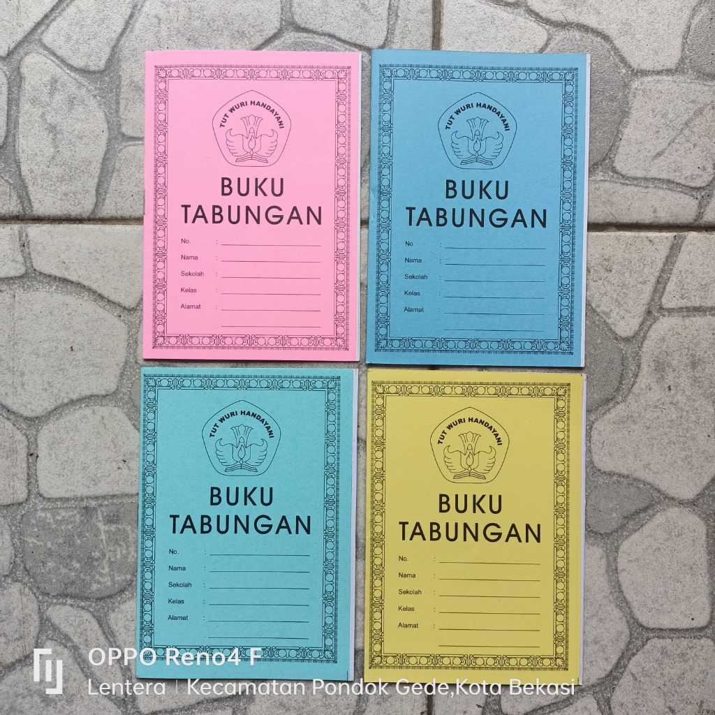 

Buku Tabungan Sekolah - Buku Keuangan Pelajar Siswa Sekolah isi 20 Pcs