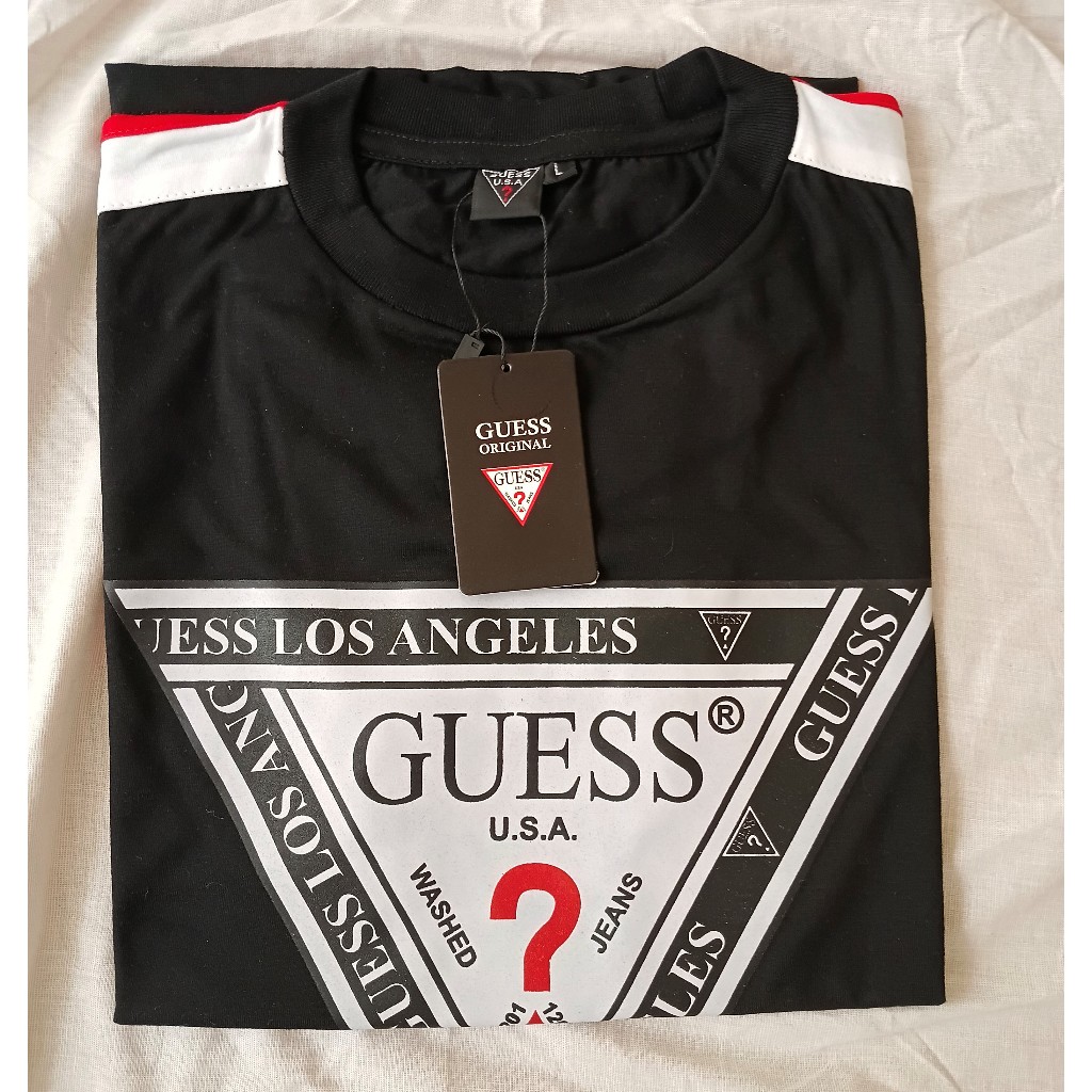 Kaos Bandung - T-shirt GUESS Full Tag Wos Kaos GUESS BANDUNG Baju Guess Pria Wanita