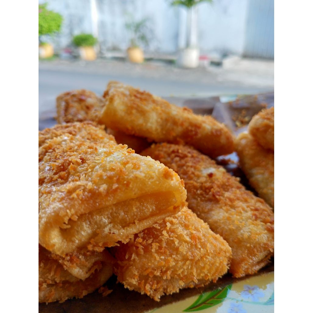 

Risoles frozen isi patty mozarella saus bolognes isi 5 pcs