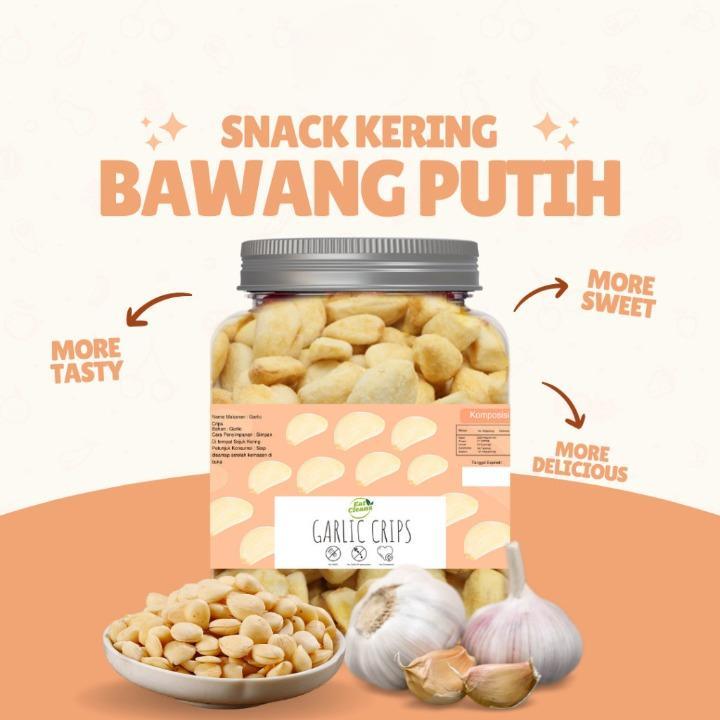 

Keripik Bawang Putih Viral Garlic Chips Freeze Dried Crispy Premium