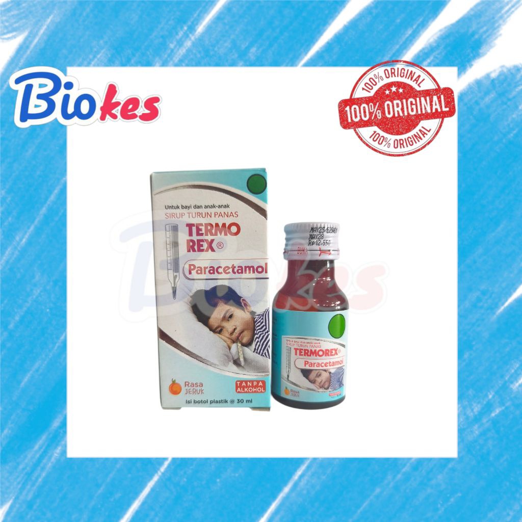 TERMOREX SIRUP 30ML obat penurun panas anak