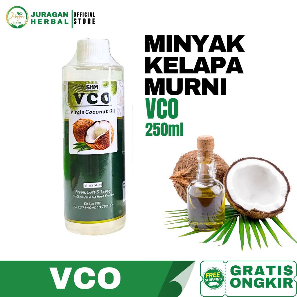

Ekstra Virgin Coconut Oil - SHM VCO - Minyak VCO Organik - 100% Asli