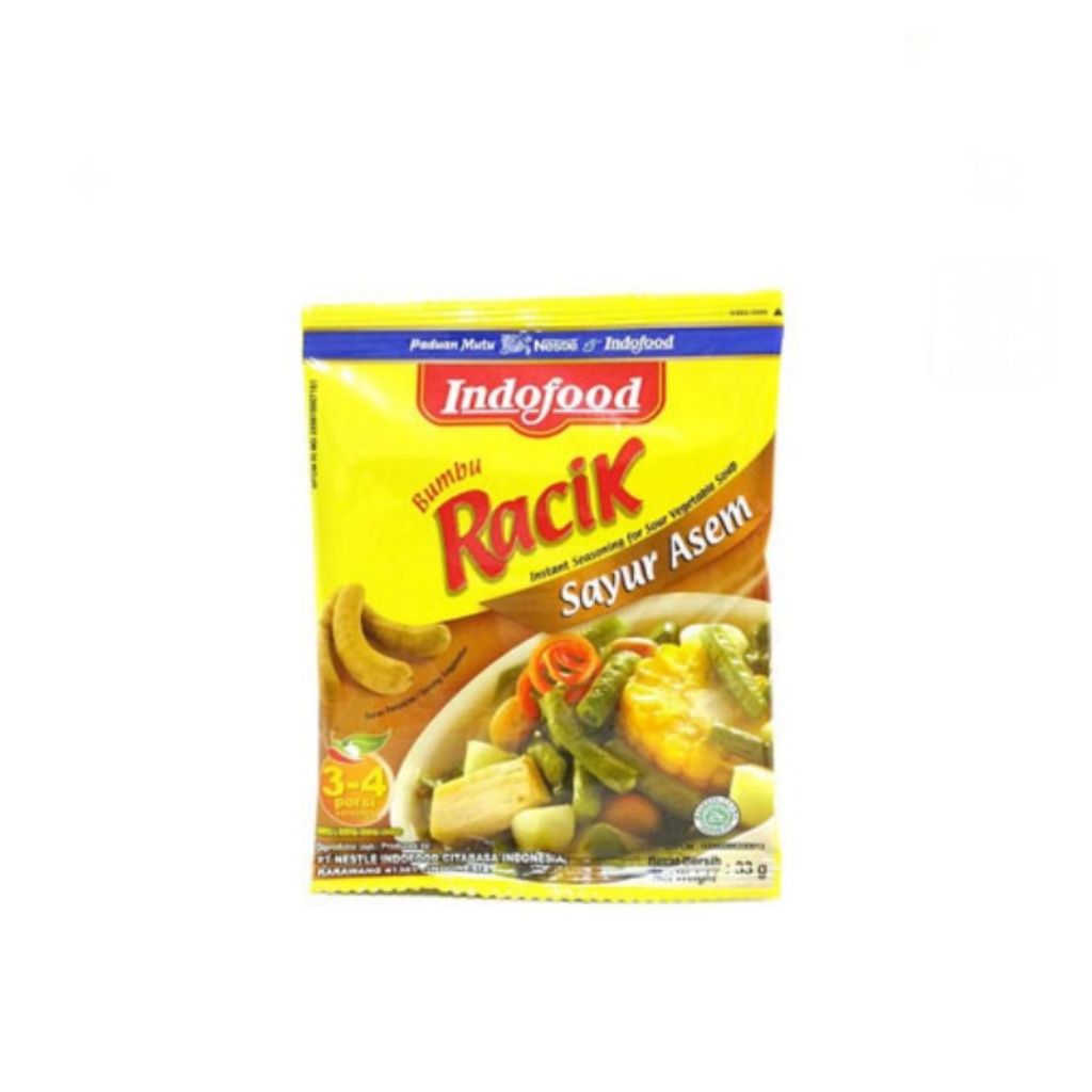 

Indofood bumbu racik sayur asem 33 gram