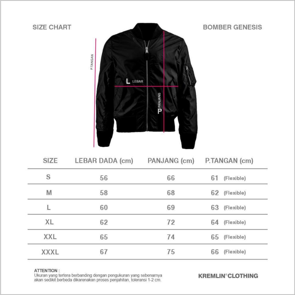 BIG PROMO KREMLIN BOMBER JACKET - GENESIS BLACK