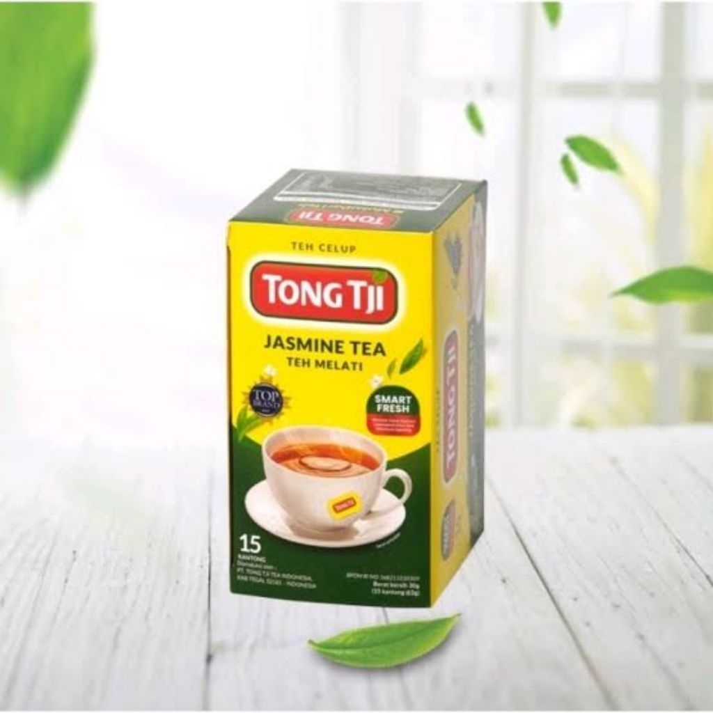 

TEH TONG TJI JASMINE TEA TEH MELATI BOX ISI 15 PCS MURAAH