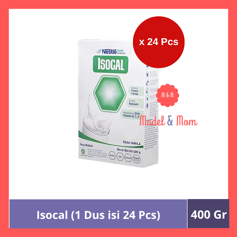 

ISOCAL 400 GR 1 DUS ISI 24 PCS